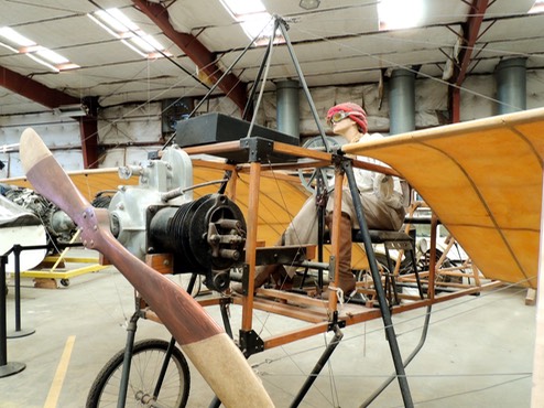 Katherine Stinson's Bleriot flying machine